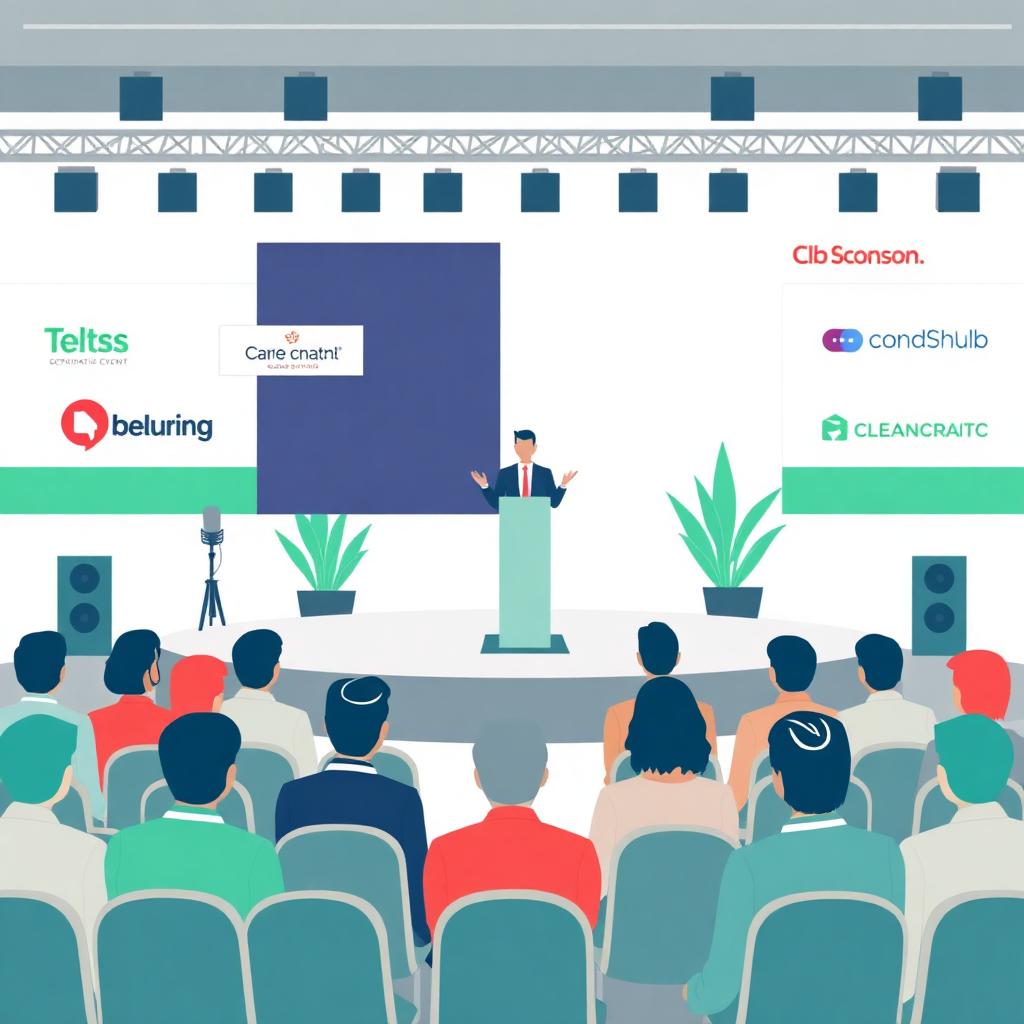 Evento pocket com patrocinadores